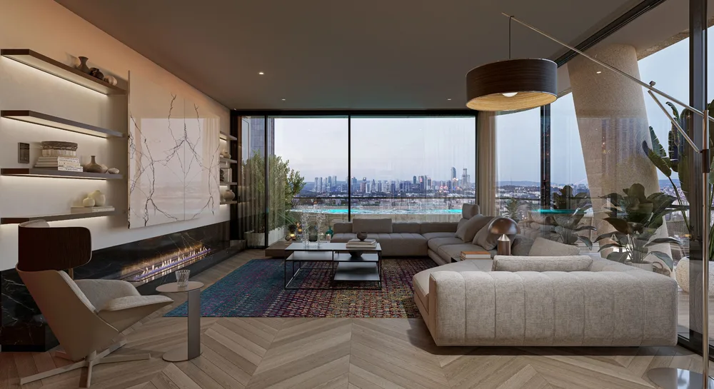 Элитные апартаменты на продажу в Левенте, Стамбул - Polat Levent Exclusive Interior - 14