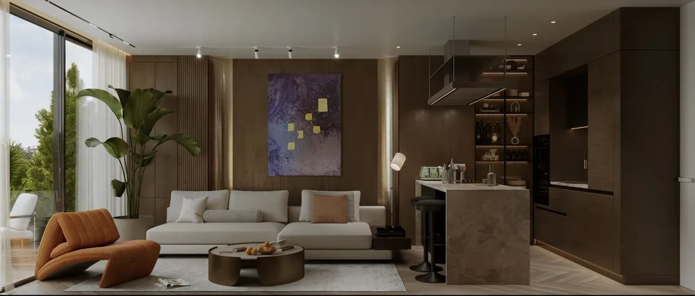 Элитные апартаменты на продажу в Левенте, Стамбул - Polat Levent Exclusive Interior - 7