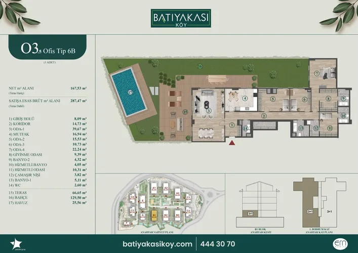 BATI YAKASI ZEKERİYAKÖY SARIYER Plan - 15