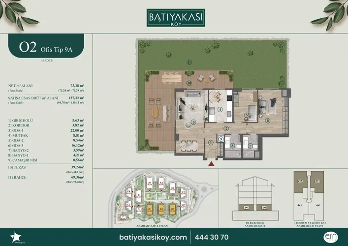 BATI YAKASI ZEKERİYAKÖY SARIYER Plan - 18