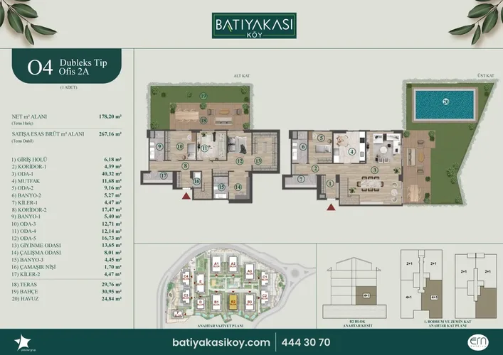 BATI YAKASI ZEKERİYAKÖY SARIYER Plan - 19