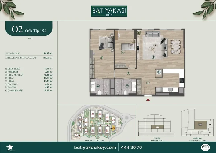 BATI YAKASI ZEKERİYAKÖY SARIYER Plan - 26