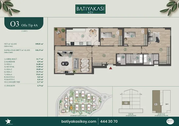 BATI YAKASI ZEKERİYAKÖY SARIYER Plan - 30