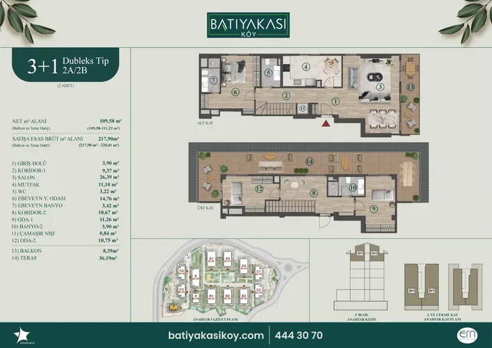 BATI YAKASI ZEKERİYAKÖY SARIYER Plan - 35