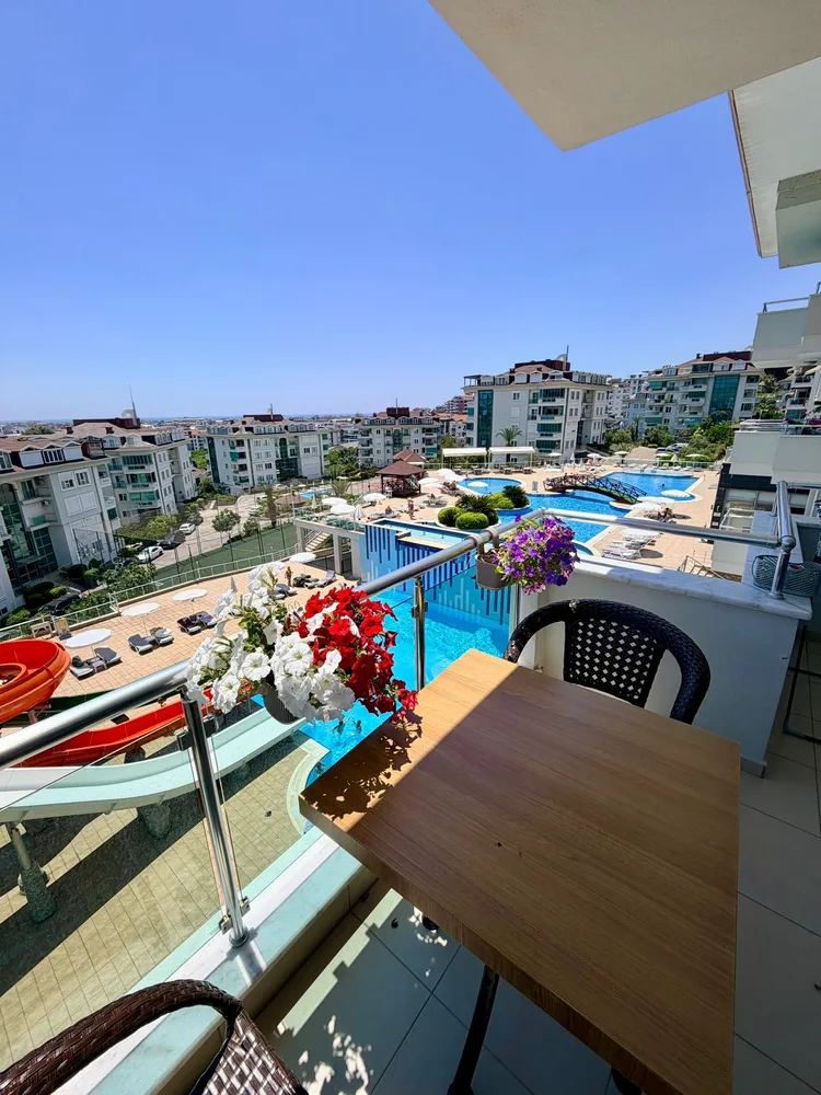 Меблированная квартира в комплексе Olive City Resort, Аланья Exterior - 7