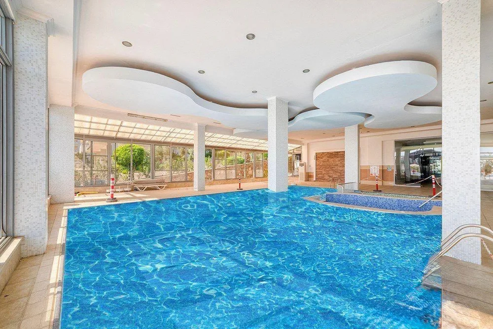 Меблированная квартира в комплексе Olive City Resort, Аланья Exterior - 20