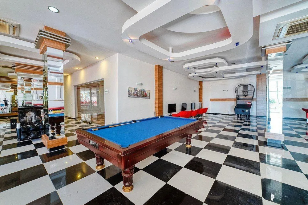 Меблированная квартира в комплексе Olive City Resort, Аланья Exterior - 16
