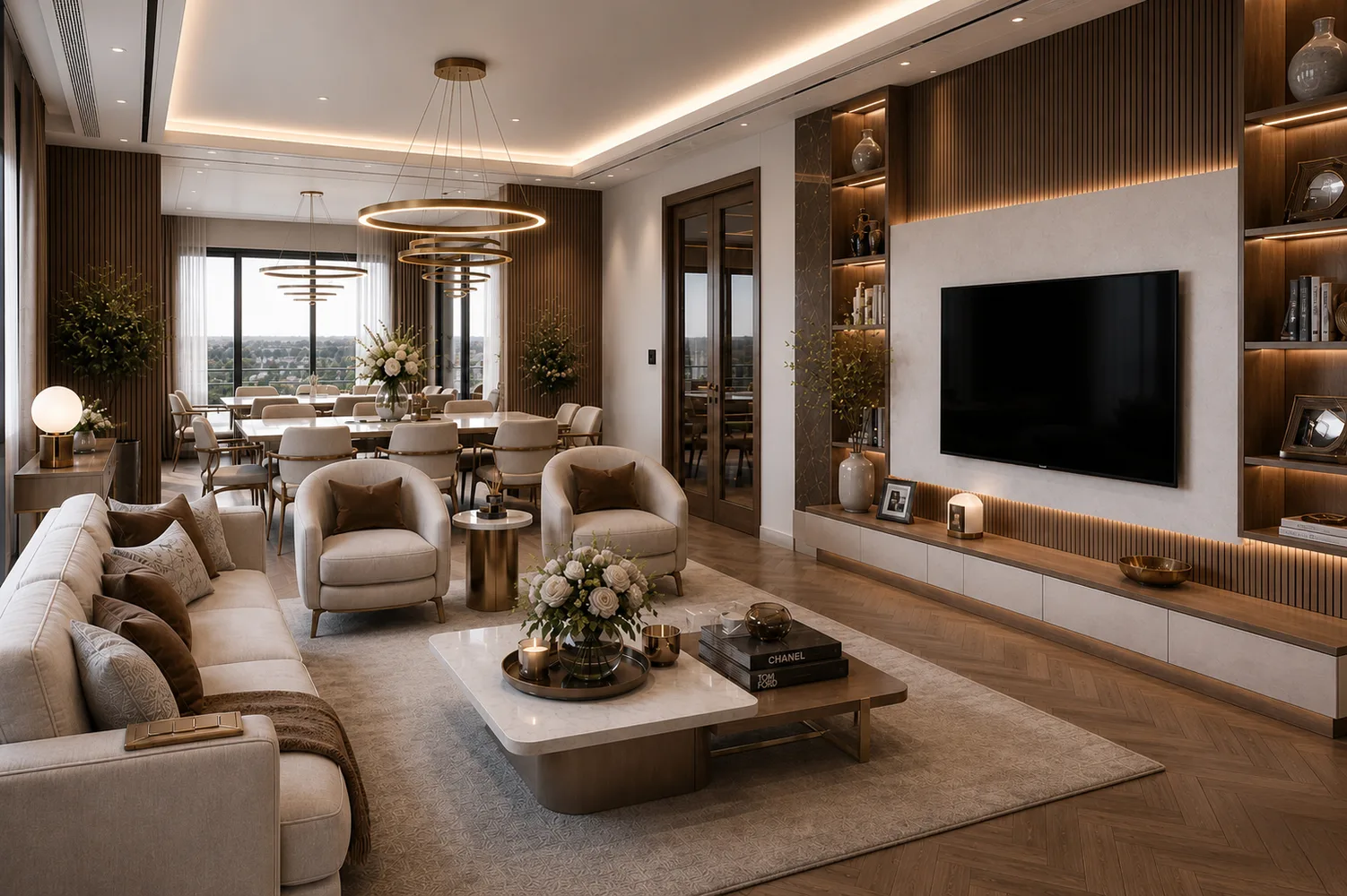 Квартира на продажу в Rivera Residence рядом с пляжем, Аланья Interior - 3