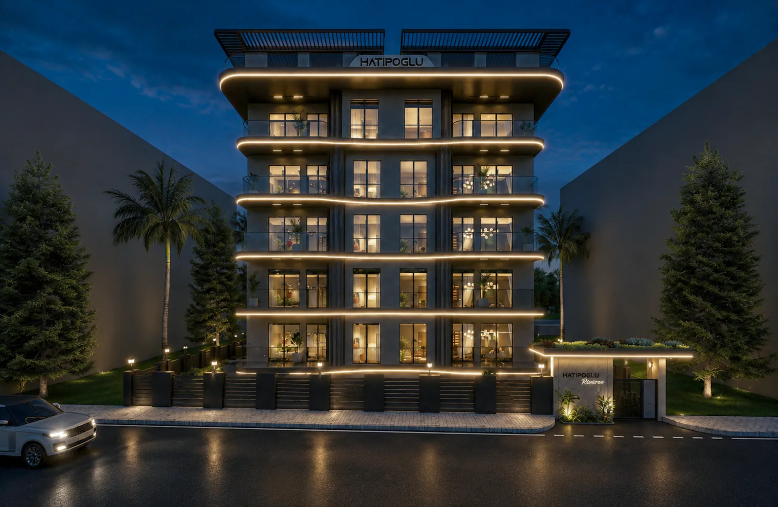 Квартира на продажу в Rivera Residence рядом с пляжем, Аланья Exterior - 24