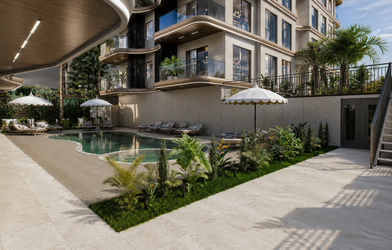 Квартира на продажу в Rivera Residence рядом с пляжем, Аланья Exterior - 27