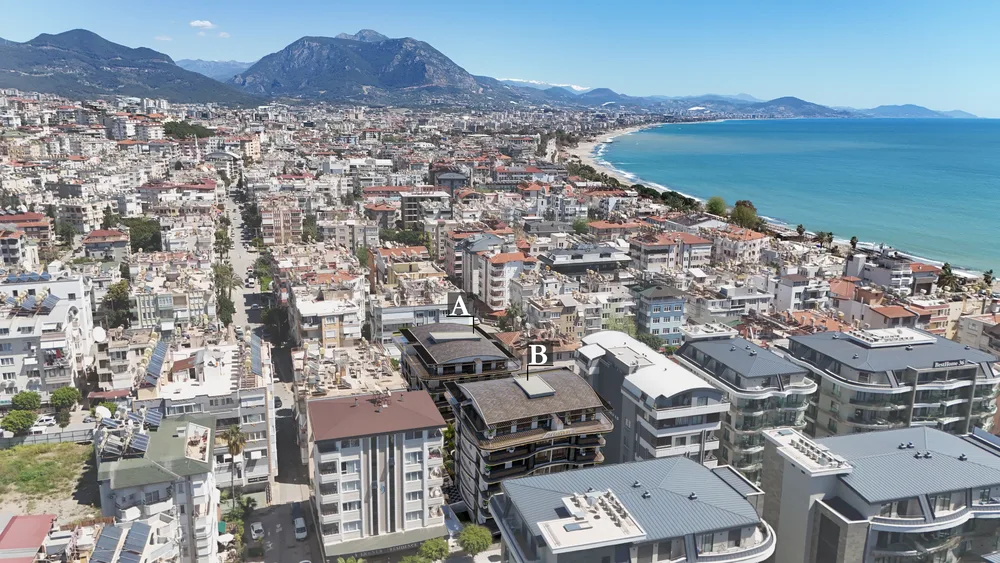 Квартира на продажу в Rivera Residence рядом с пляжем, Аланья Exterior - 35