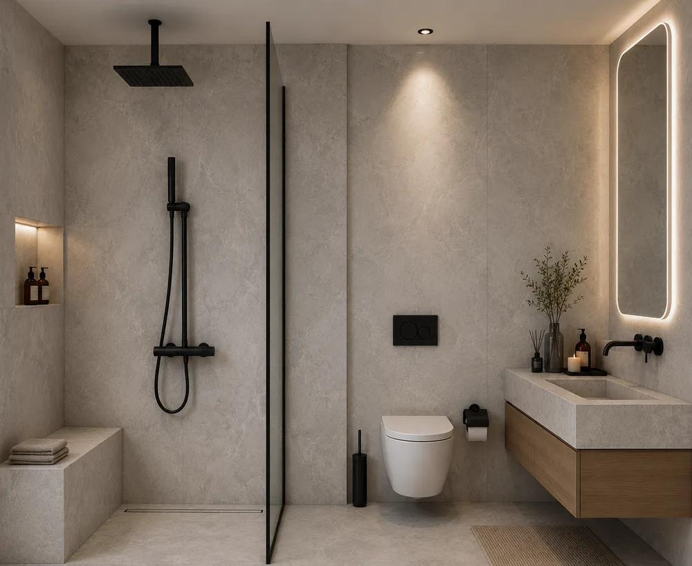 Квартира на продажу в Rivera Residence рядом с пляжем, Аланья Interior - 12