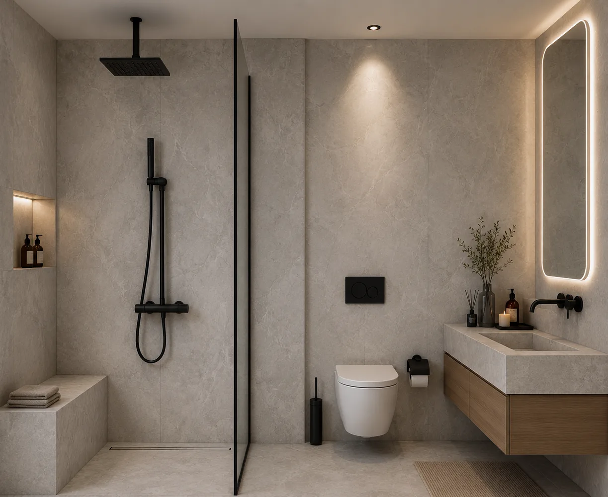 Квартира на продажу в Rivera Residence рядом с пляжем, Аланья Interior - 12