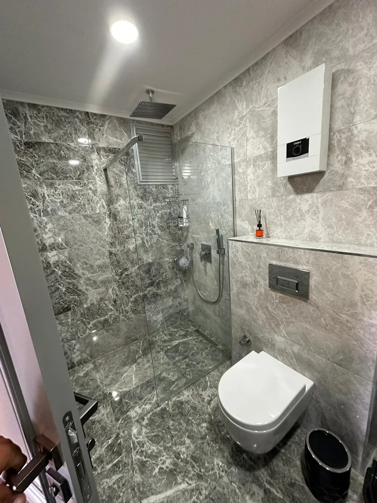 Квартира з двома спальнями та власним садом у Каргиджаку, Аланія Interior - 23