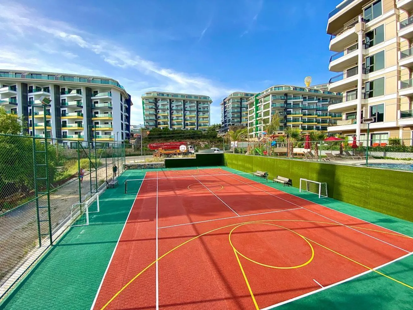 Квартира з двома спальнями та власним садом у Каргиджаку, Аланія Facilities - 19