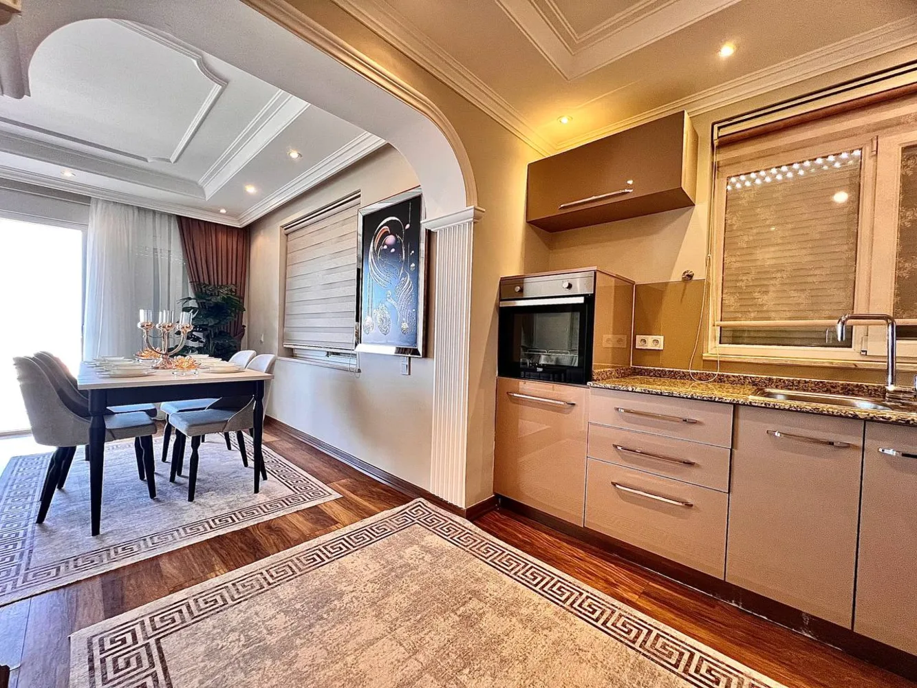 Вилла с видом на море и частным садом на продажу в Аланье, Турция Interior - 8