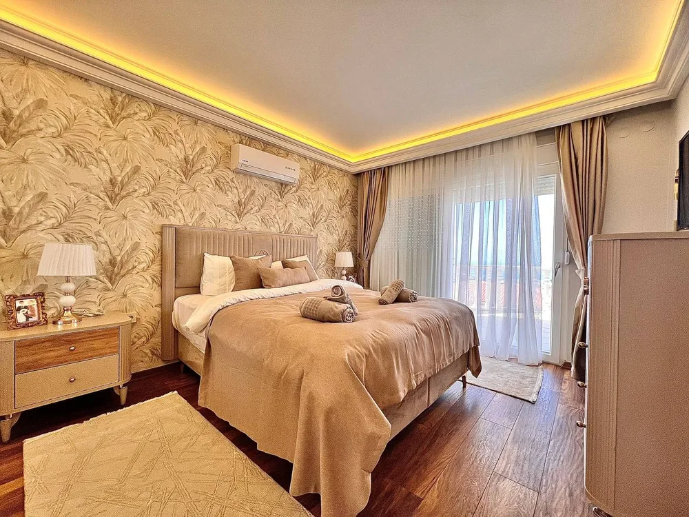 Вилла с видом на море и частным садом на продажу в Аланье, Турция Interior - 11