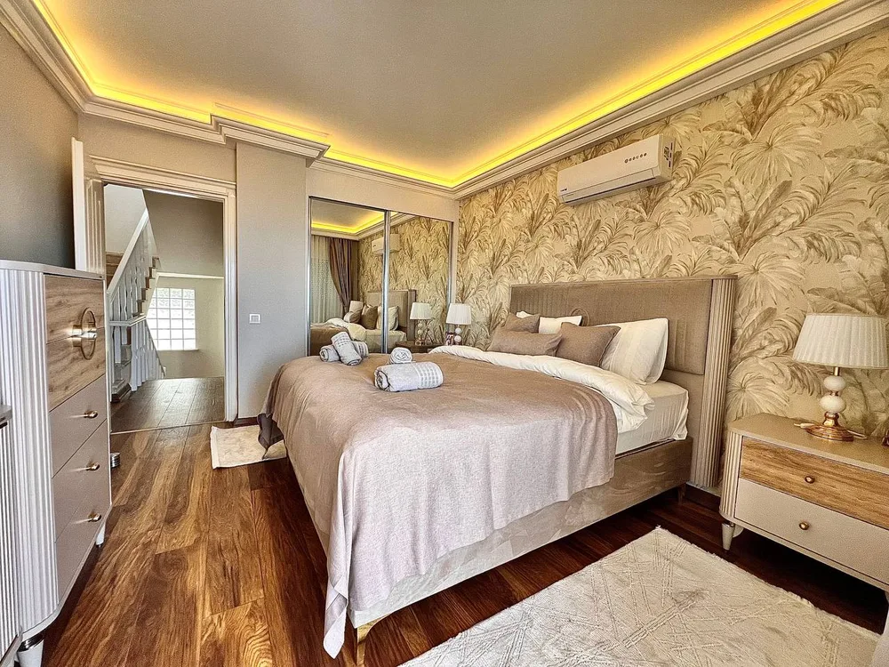 Вилла с видом на море и частным садом на продажу в Аланье, Турция Interior - 12