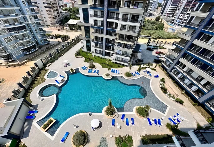 Меблированная квартира на продажу в Albimo Loft, Аланья, Exterior - 2