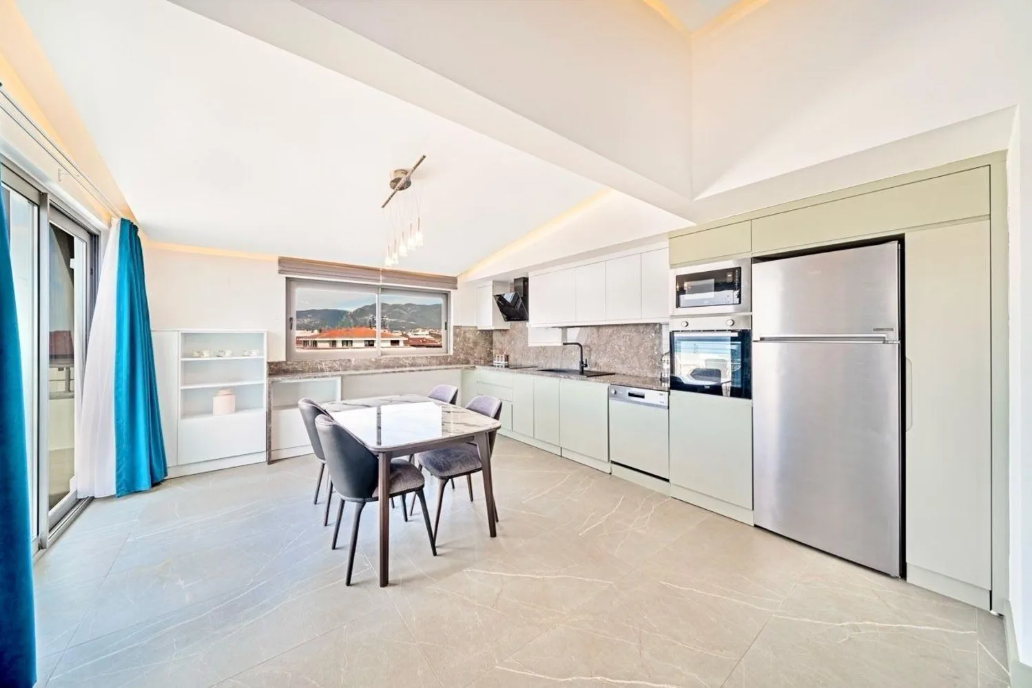 Квартира на продажу в Oxopia Residence на первой береговой линии, Аланья Interior - 7