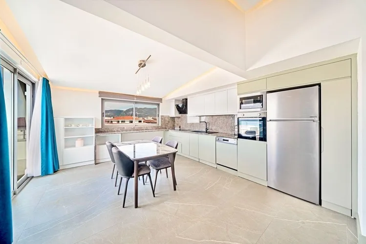Квартира на продажу в Oxopia Residence на первой береговой линии, Аланья, Interior - 4