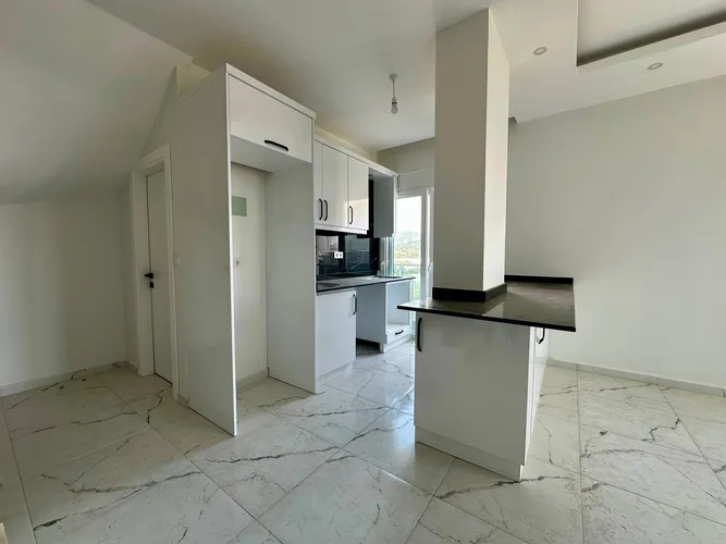 Квартира с видом на море по выгодной цене в Каргыджаке, Аланья, Interior - 3