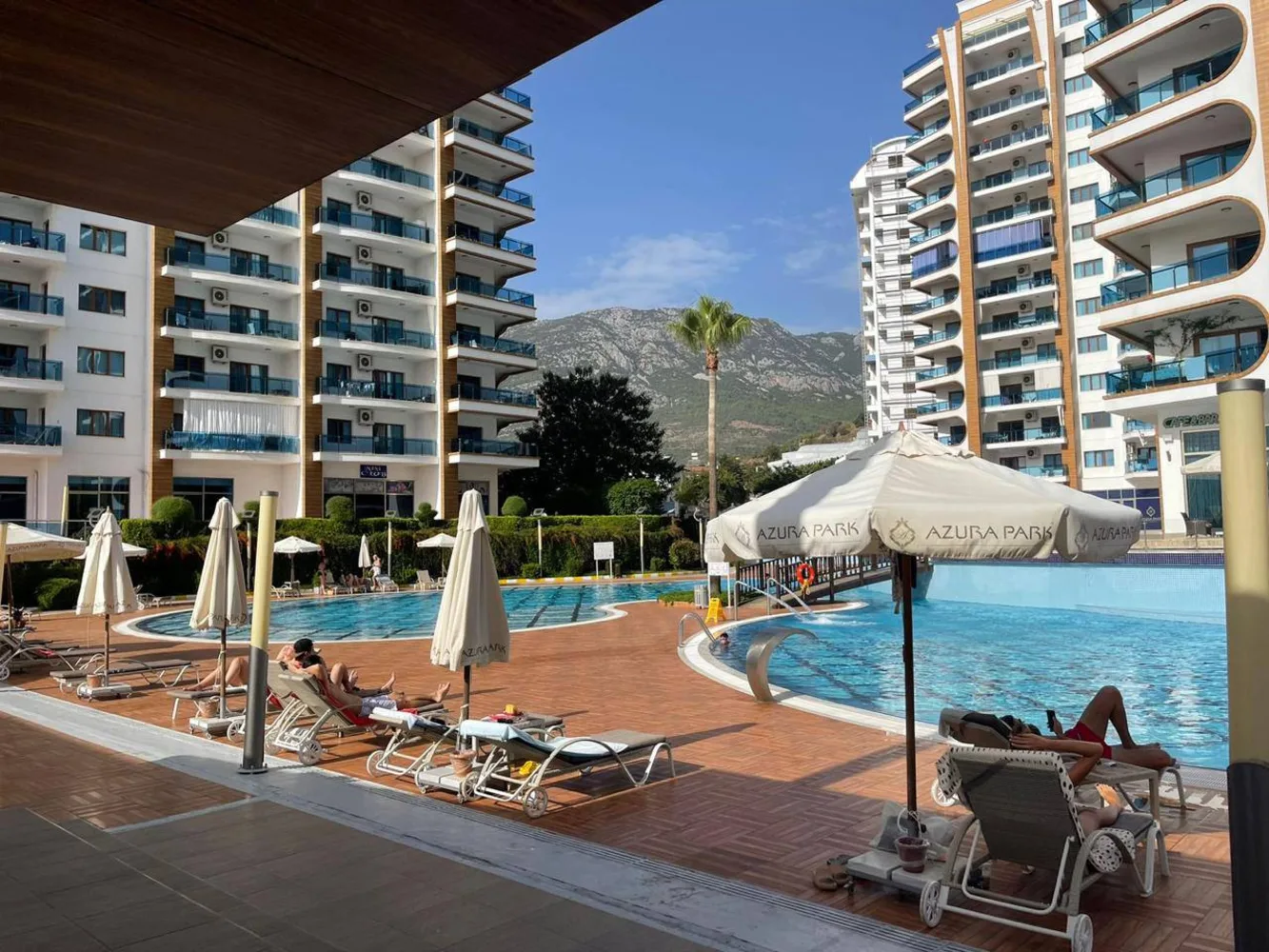 Квартира с видом на море на продажу в жилом комплексе Azura Park, Аланья Exterior - 12