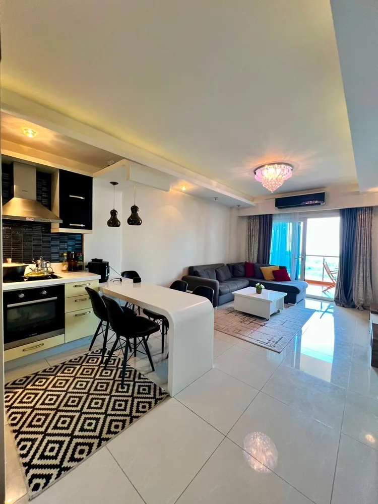 Квартира с видом на море на продажу в жилом комплексе Azura Park, Аланья Interior - 7