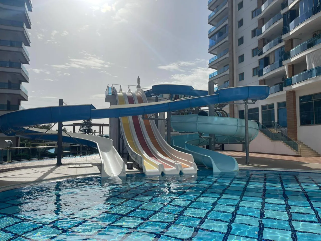 Квартира с видом на море на продажу в жилом комплексе Azura Park, Аланья Exterior - 17