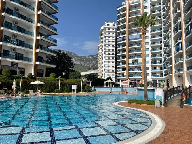 Квартира с видом на море на продажу в жилом комплексе Azura Park, Аланья, Exterior - 2