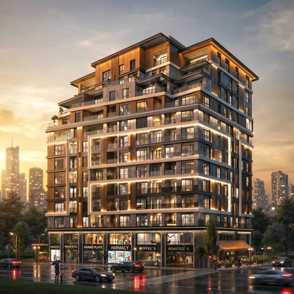 Apartments for sale in the Celavi Del Mare Development on the European side of Istanbul Exterior - 2