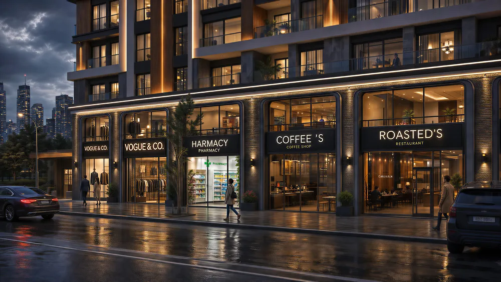 Apartments for sale in the Celavi Del Mare Development on the European side of Istanbul Exterior - 11