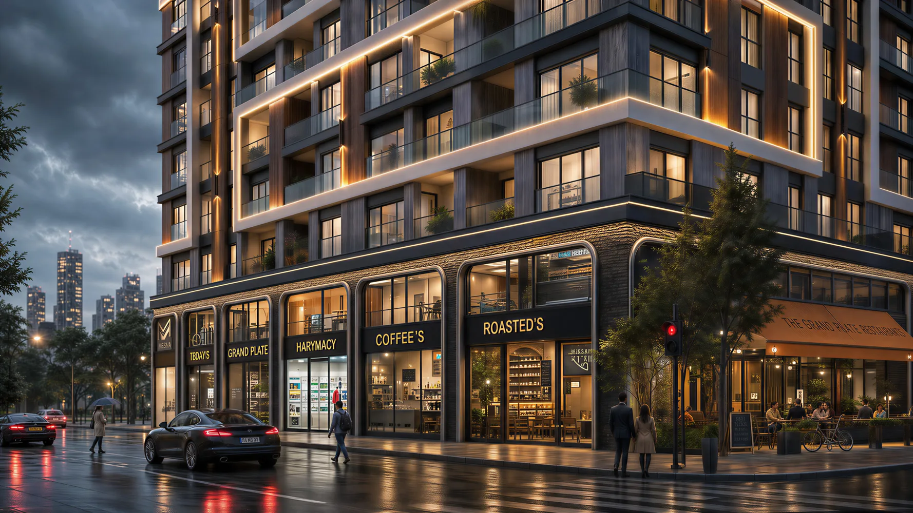 Apartments for sale in the Celavi Del Mare Development on the European side of Istanbul Exterior - 13