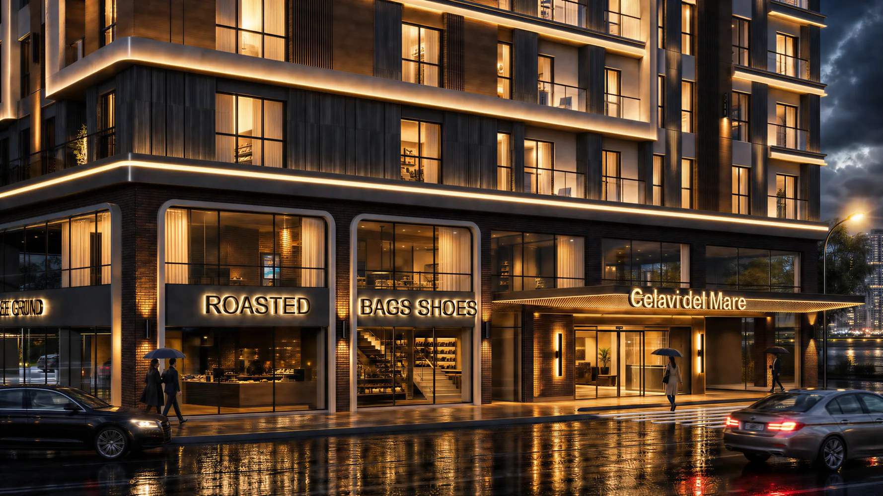 Apartments for sale in the Celavi Del Mare Development on the European side of Istanbul Exterior - 15