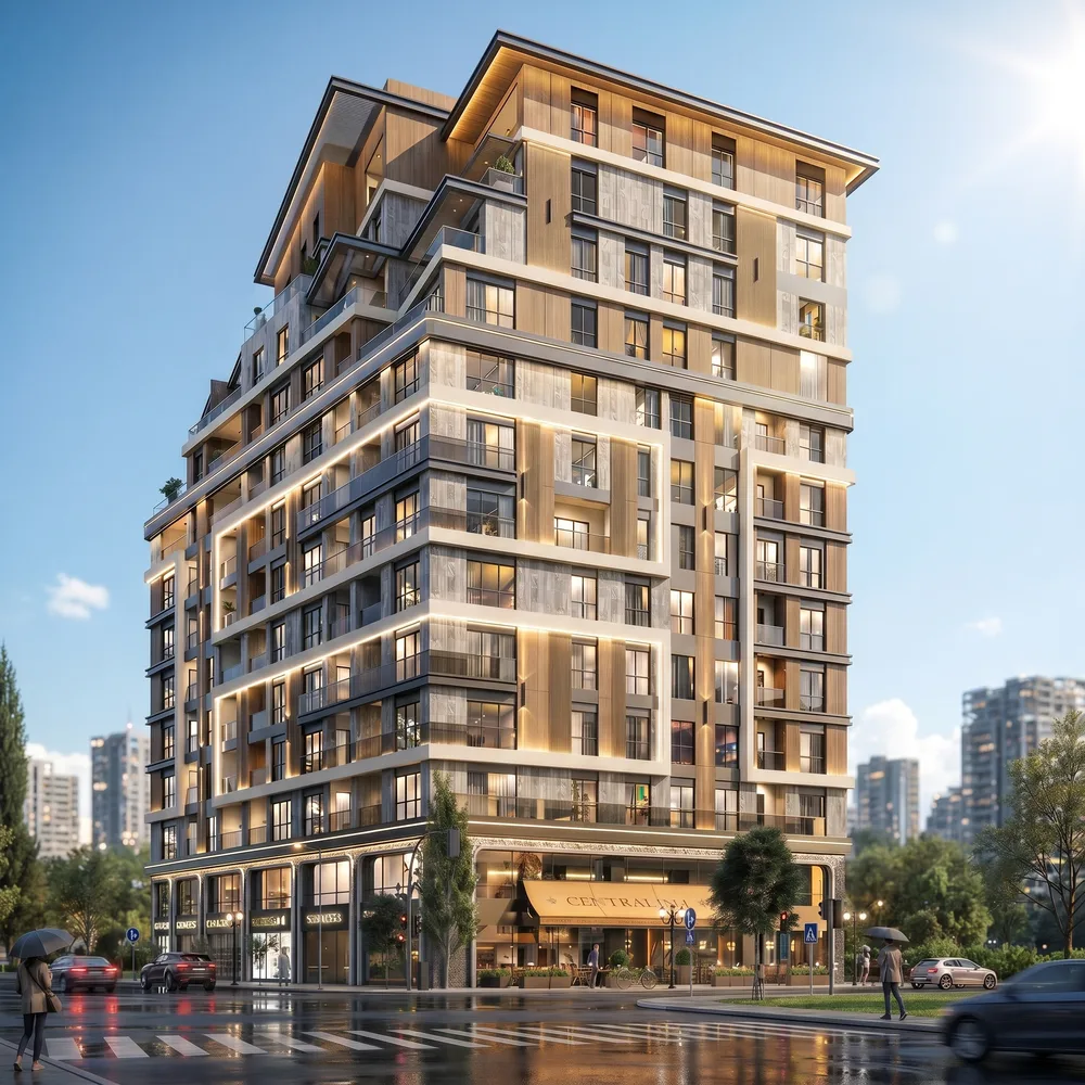 Apartments for sale in the Celavi Del Mare Development on the European side of Istanbul Exterior - 6