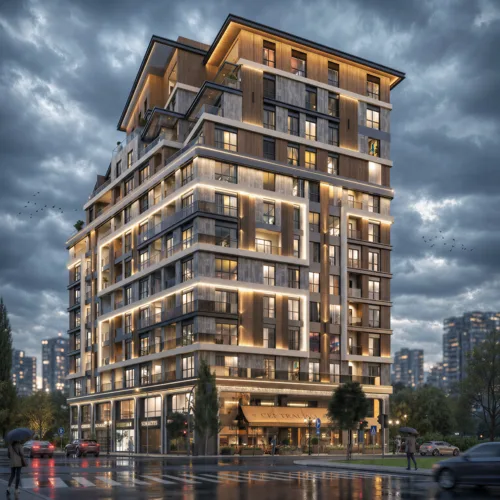 Квартиры на продажу в жилом комплексе Celavi Del Mare на европейской стороне Стамбула, Exterior - 3