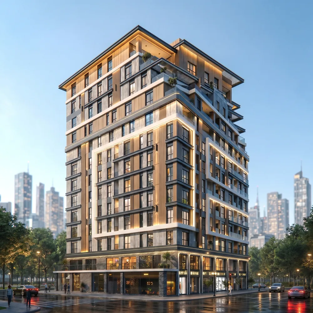 Apartments for sale in the Celavi Del Mare Development on the European side of Istanbul Exterior - 8