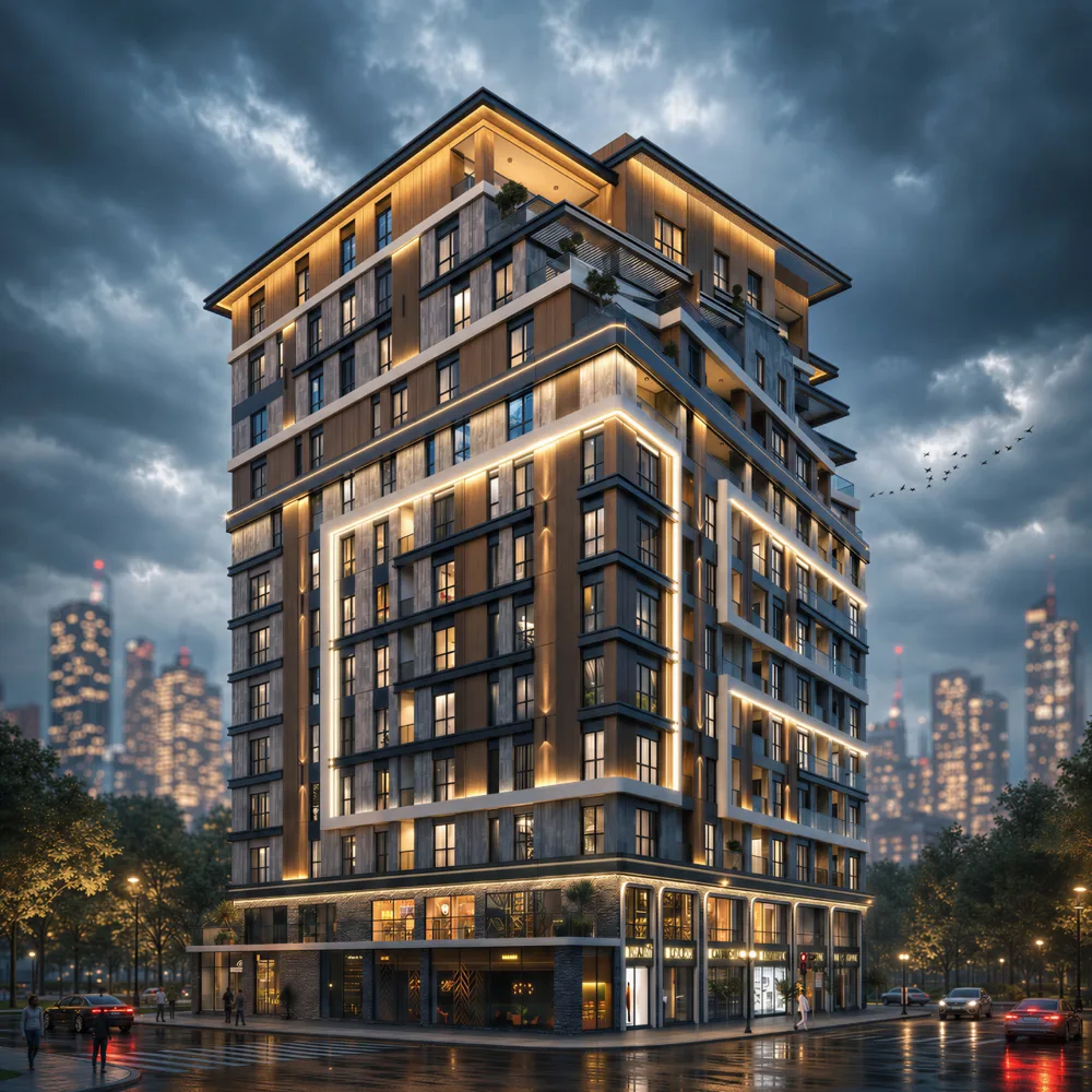 Apartments for sale in the Celavi Del Mare Development on the European side of Istanbul Exterior - 9