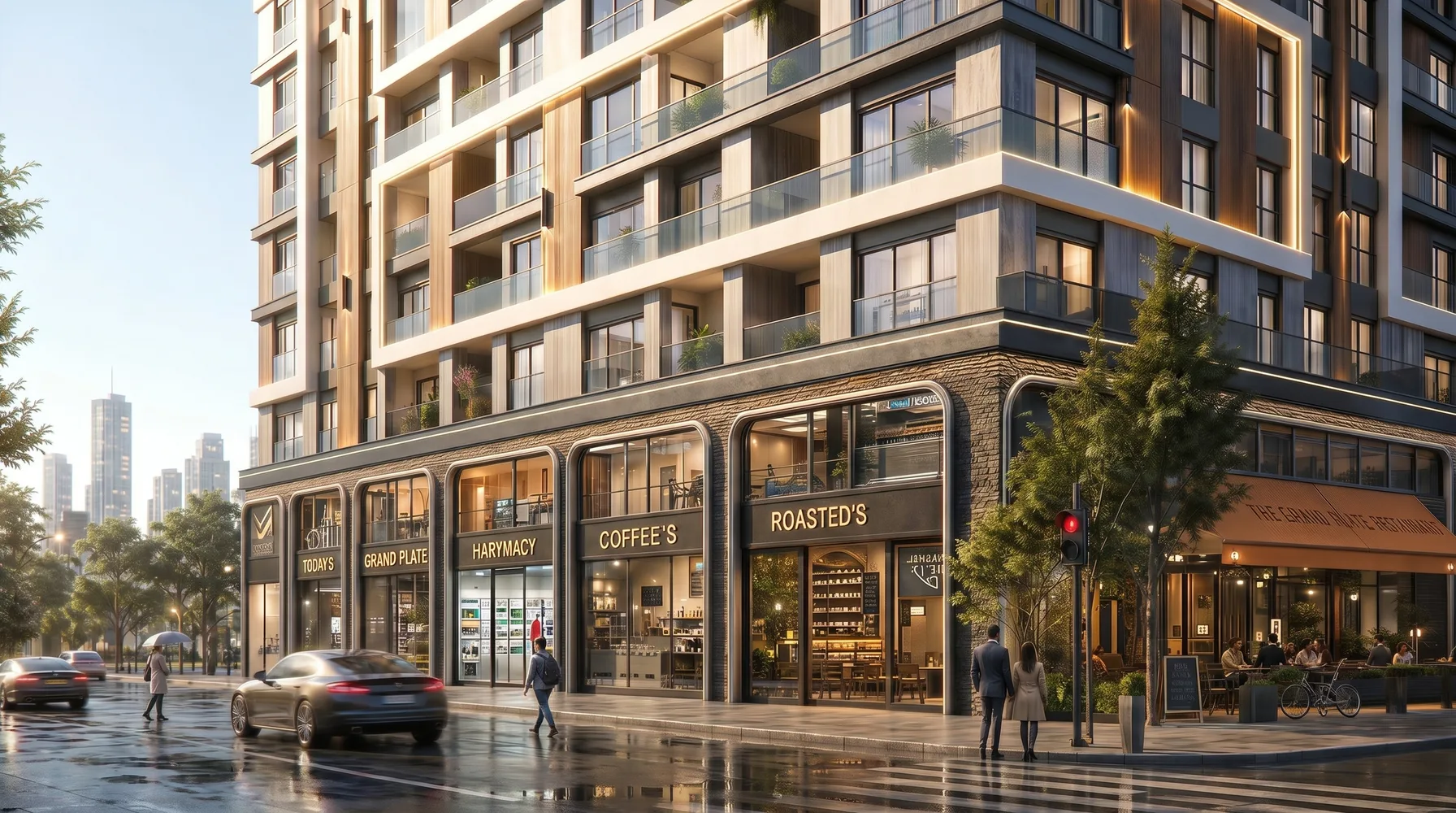 Apartments for sale in the Celavi Del Mare Development on the European side of Istanbul Exterior - 10