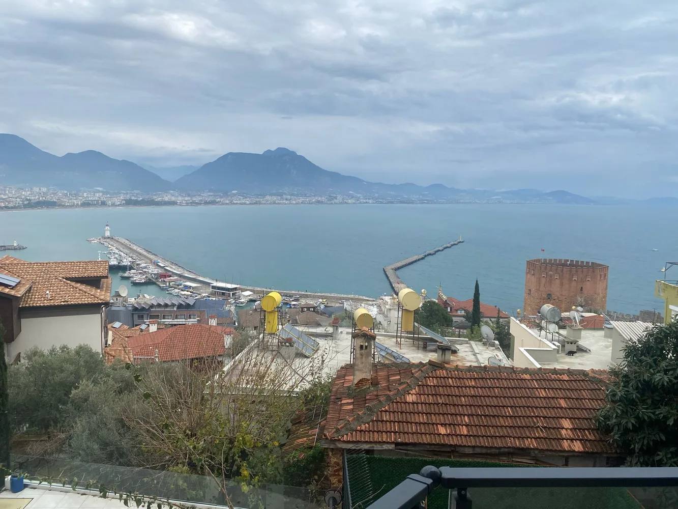 Продается элитная квартира в районе замка Алания с видом на море, гавань и Красную башню. Exterior - 2