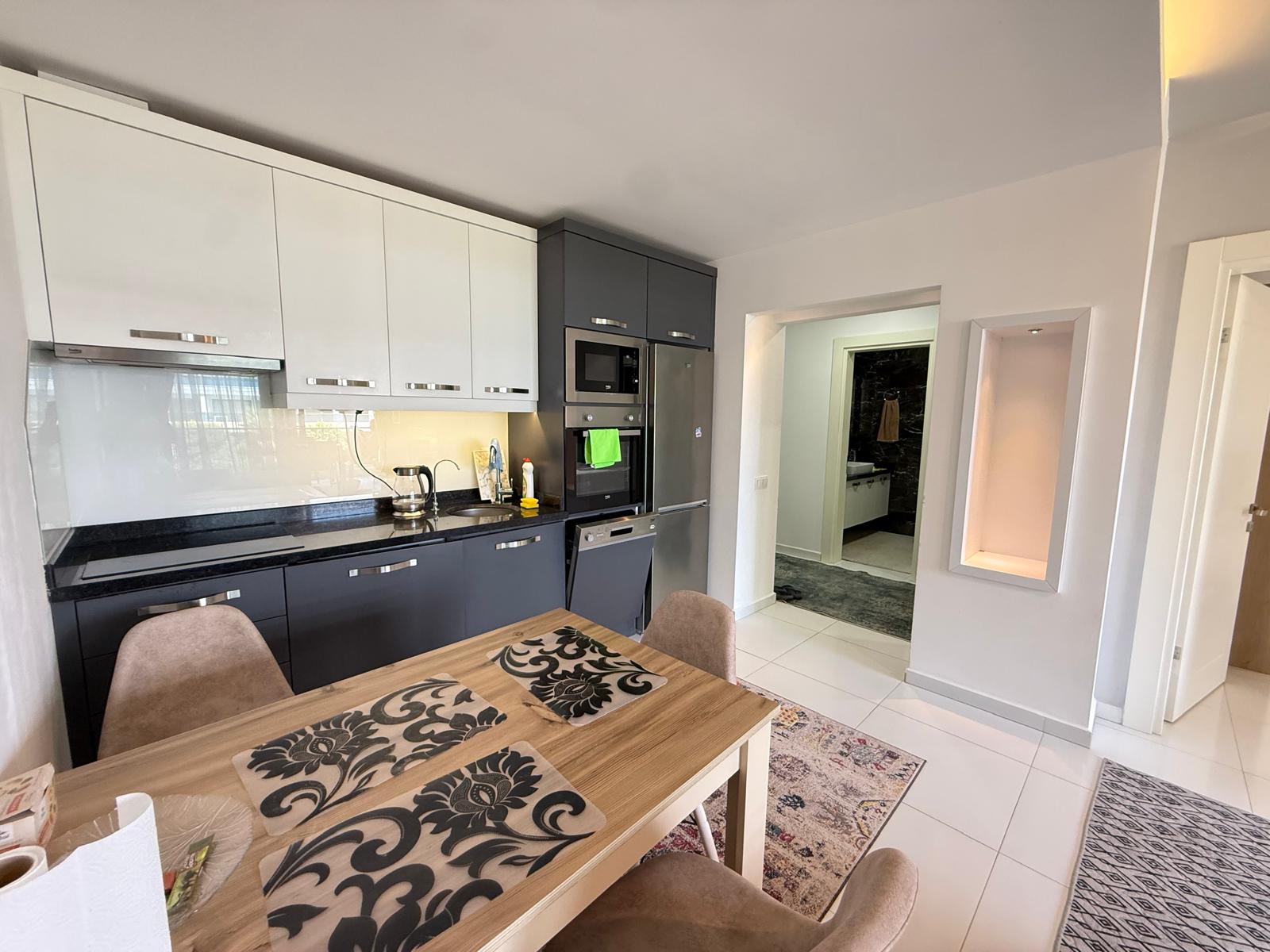 1 Bedroom Furnished Apartment For Sale in Eco Marine Residence, Alanya - View property