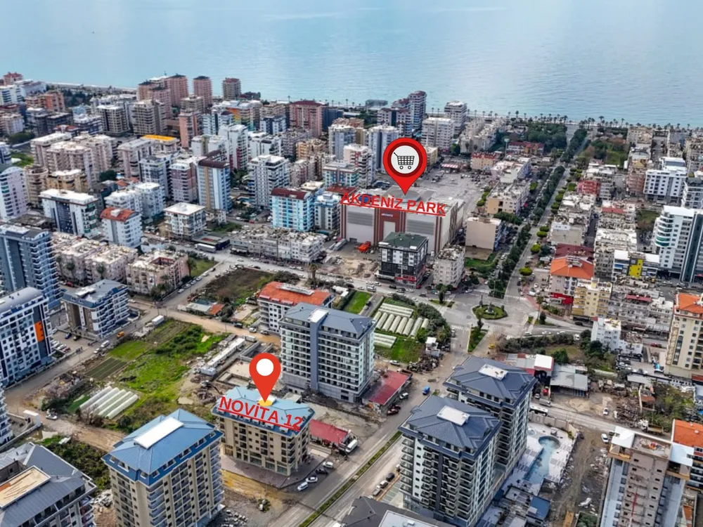 Квартира з однією спальнею за доступною ціною в Novita 12 Residence, Аланія Exterior - 13