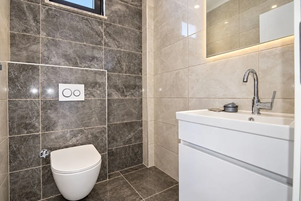 Доступная по цене квартира на продажу в жилом комплексе Dom Na More Residence, Аланья. Interior - 33