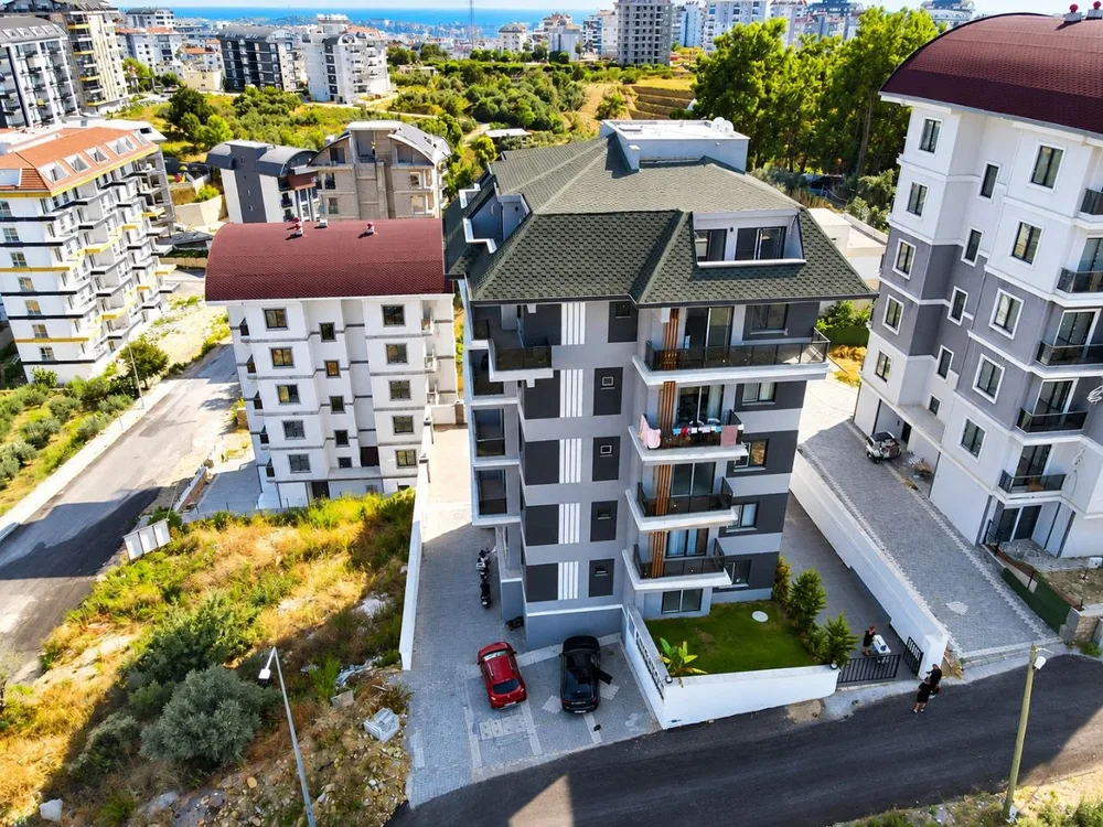Доступная по цене квартира на продажу в жилом комплексе Dom Na More Residence, Аланья. Exterior - 15