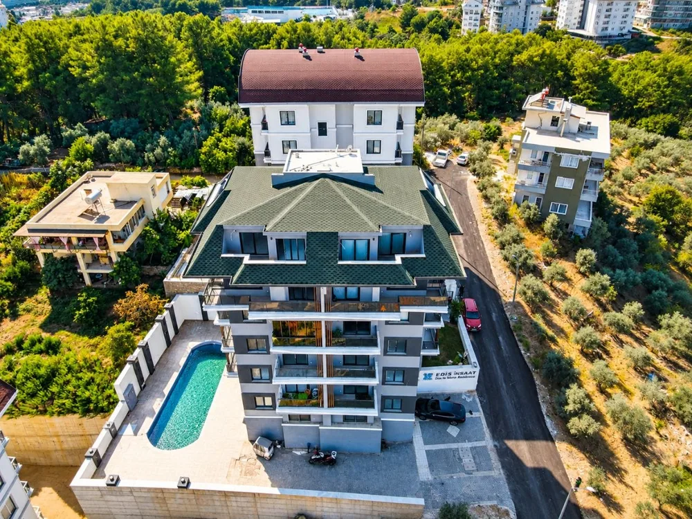 Доступная по цене квартира на продажу в жилом комплексе Dom Na More Residence, Аланья. Exterior - 17