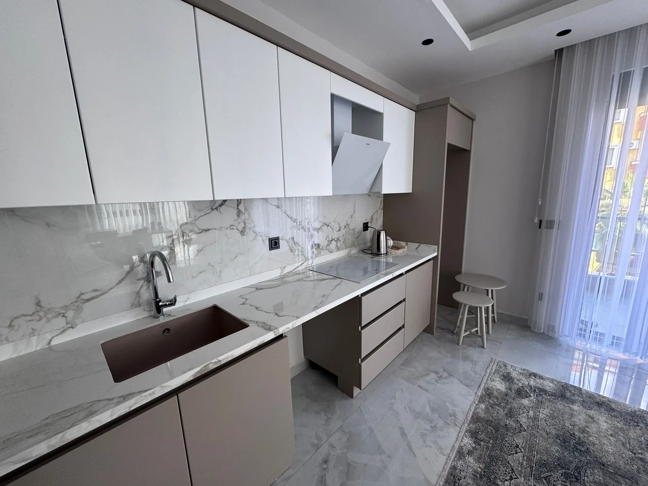 Продается элитная квартира в центре Алании, жилой комплекс Glory Town Residence. Interior - 3
