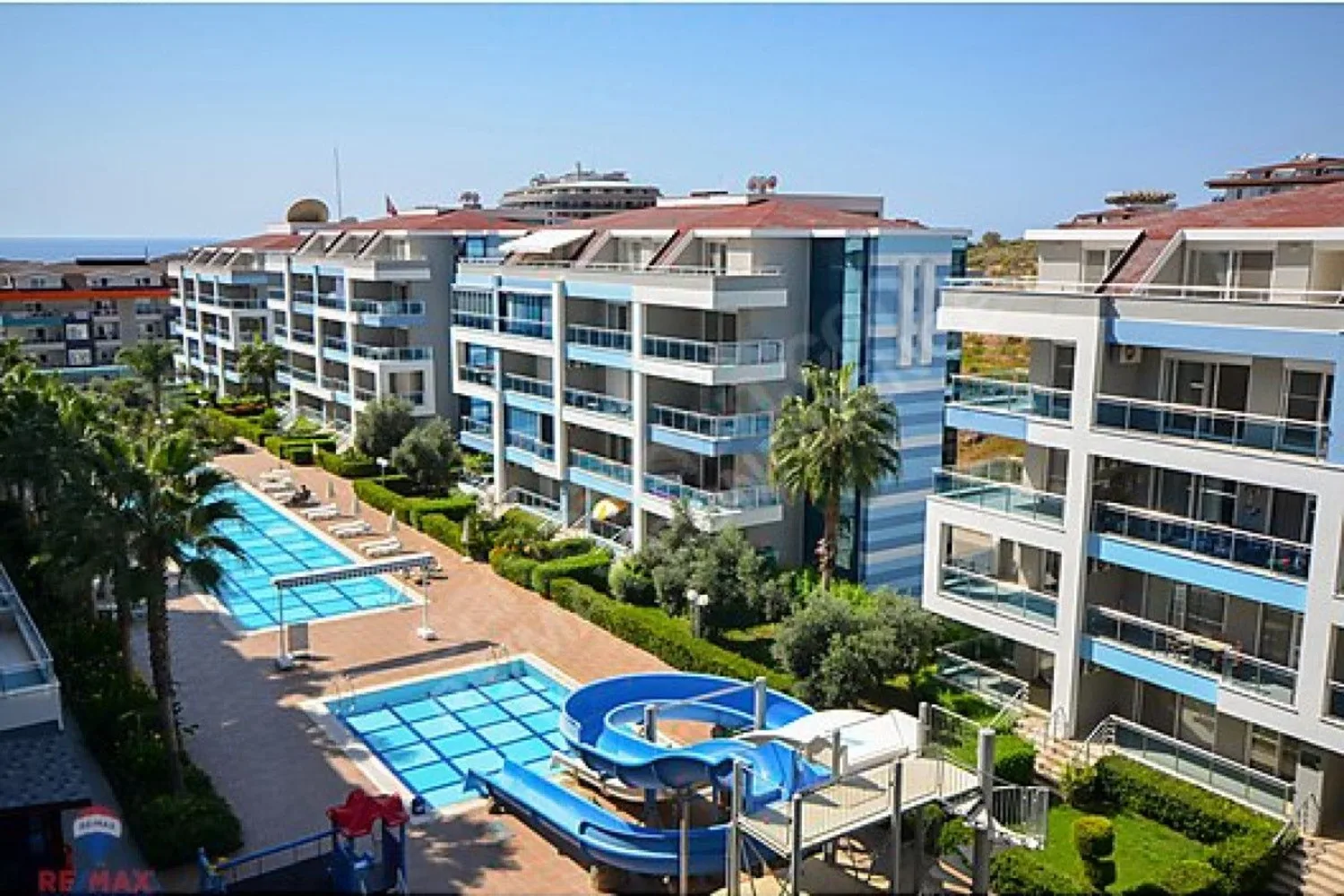 2 Bedroom Apartment for Sale in Aura Blue Residence, Kestel, Alanya - View property