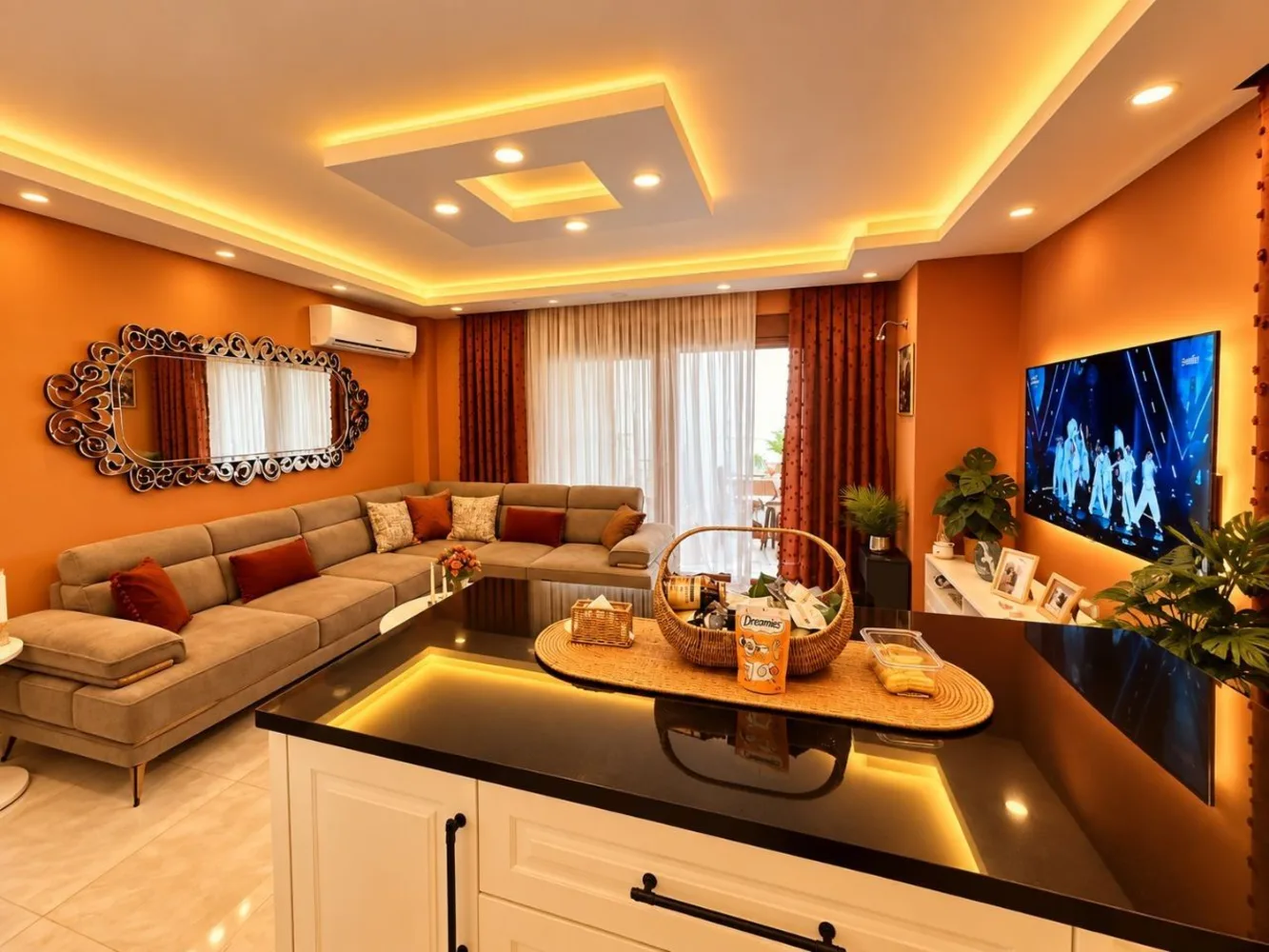 Квартира с 2 спальнями на продажу недалеко от моря в Кестеле, Аланья Interior - 19