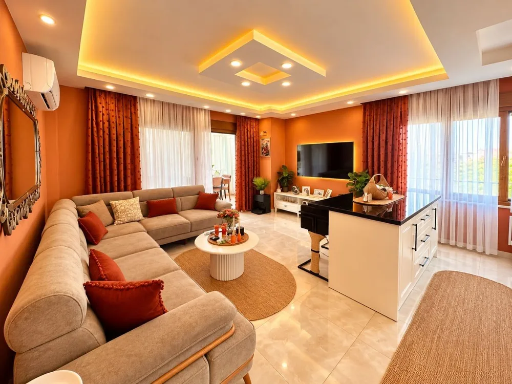 Квартира с 2 спальнями на продажу недалеко от моря в Кестеле, Аланья Interior - 1