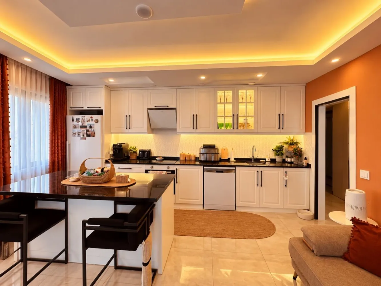 Квартира с 2 спальнями на продажу недалеко от моря в Кестеле, Аланья Interior - 22